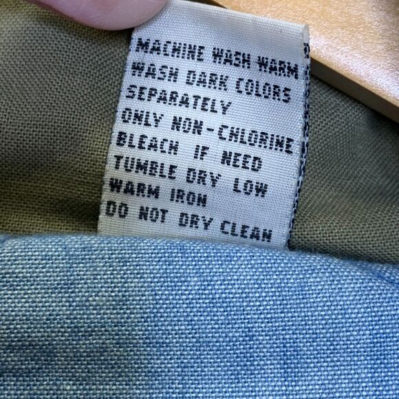 Mens Forenza Barn Coat Chore Work Hooded‎ Leather Trim Quilted Interior Medium - Picture 9 of 13